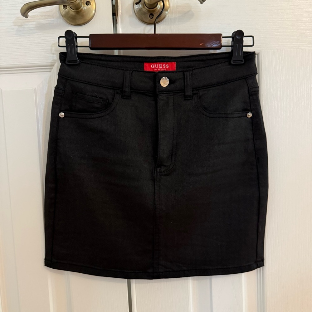 GUESS Black Mini Pencil Skirt for Work